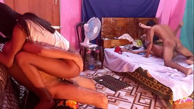 bengali Sex Intense tight pussy fucking with A young skinny bitches with two guys Sex   …..  Hanif and Popy khatun and Mst sumona and Manik Mia