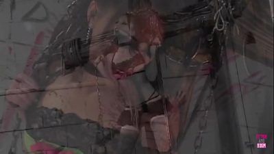 She left on her neon fishnet stockings while her man pounded her delicious pussy